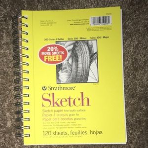 Strathmore 300 Series Wired Sketch Paper Pad